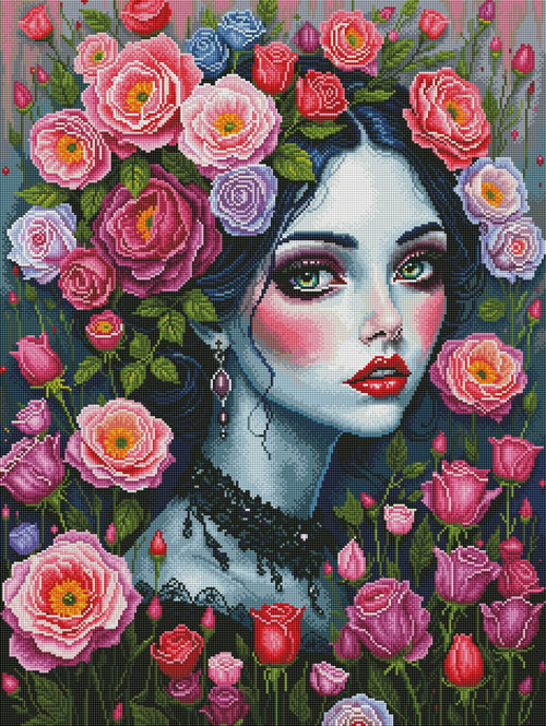 Roses and Black Lace